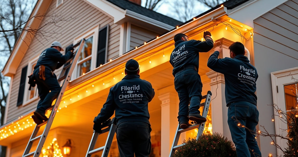 Can You Pay Someone to Put Christmas Lights Up?